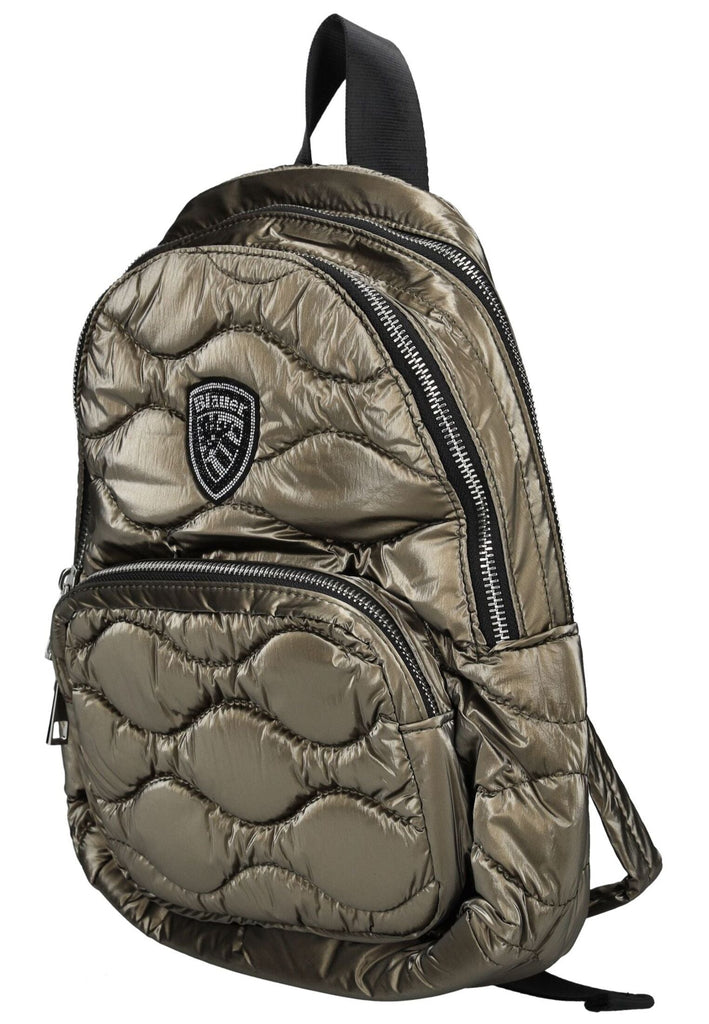 Blauer Taschen Textil Mud