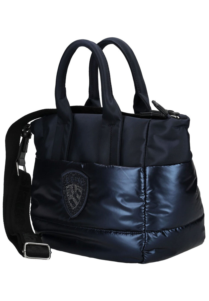 Blauer Taschen Textil Navy