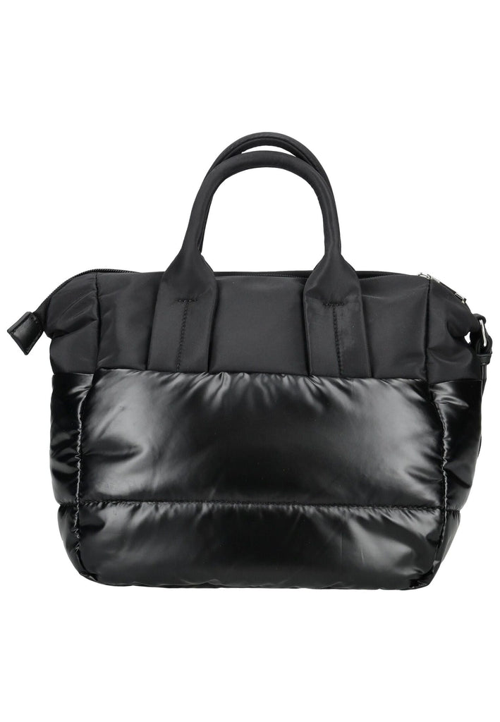 Blauer Taschen Textil Schwarz