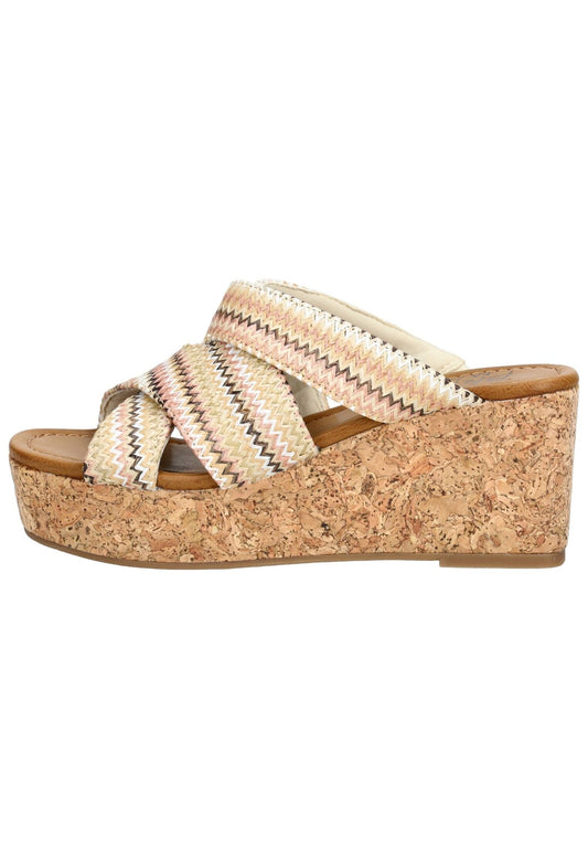 Blowfish Pantoletten Lederimitat Beige/Braun