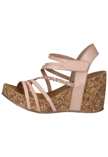 Sandalen Blowfish Sandalen Lederimitat Rosegold