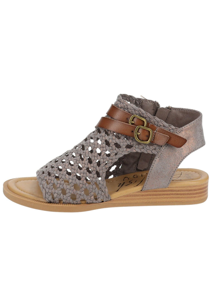 Sandalen Blowfish Sandalen Lederimitat/Textil Braun/Grau