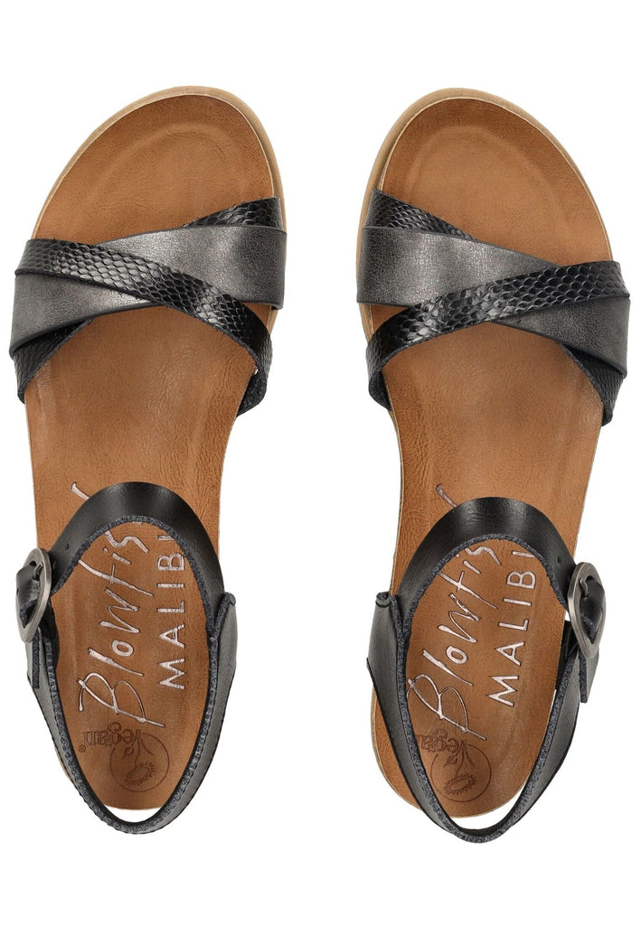 Blowfish Sandalen Lederimitat Schwarz