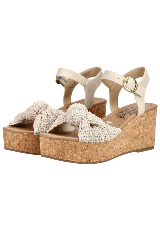 Blowfish Sandalen Lederimitat/Textil Beige