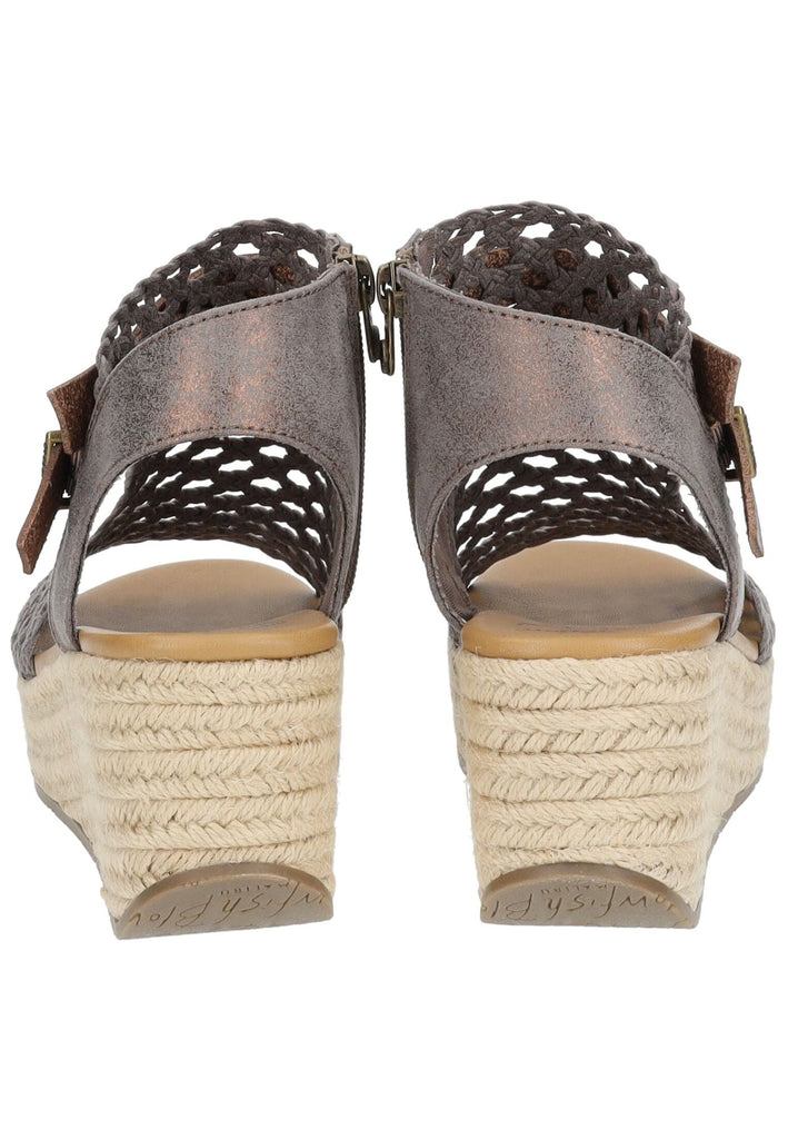 Blowfish Sandalen Lederimitat/Textil Braun/Grau