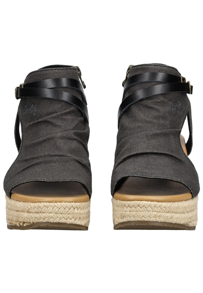 Blowfish Sandalen Lederimitat/Textil Schwarz