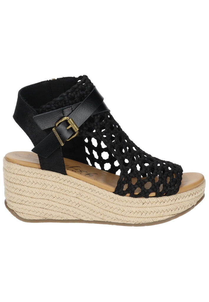 Blowfish Sandalen Lederimitat/Textil Schwarz