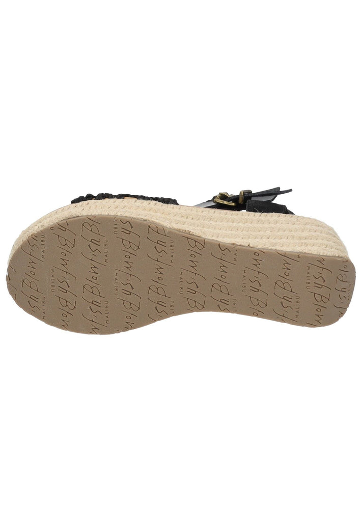 Blowfish Sandalen Lederimitat/Textil Schwarz