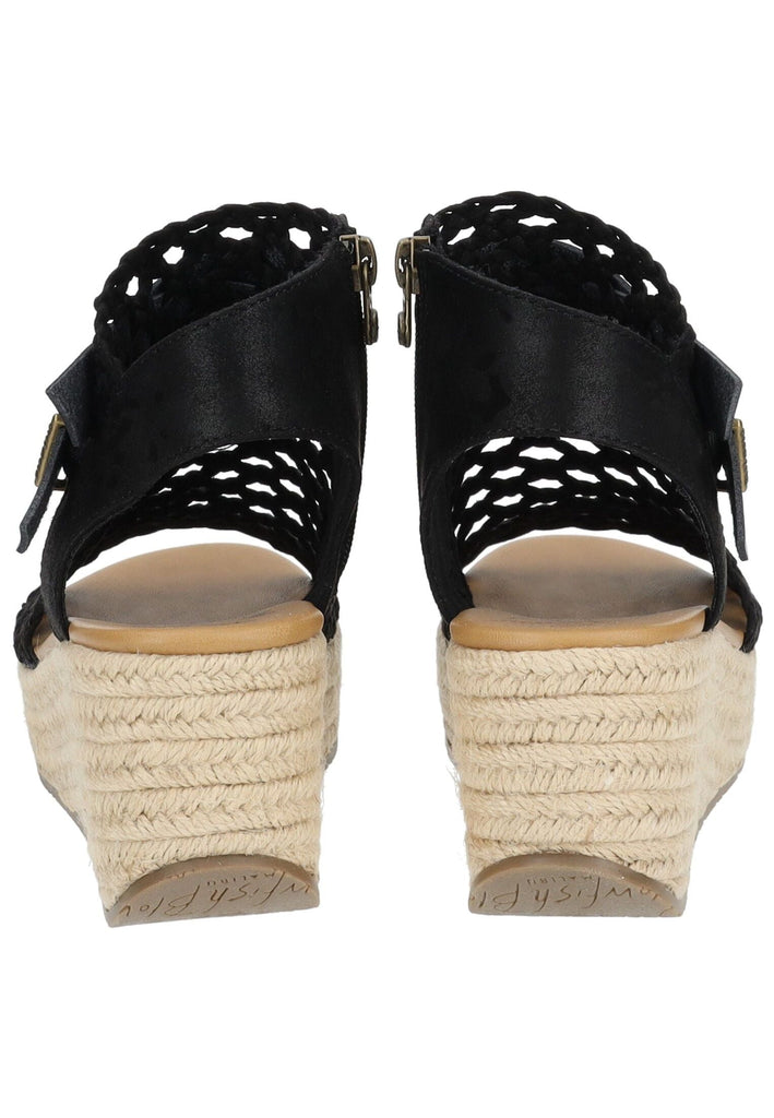 Blowfish Sandalen Lederimitat/Textil Schwarz