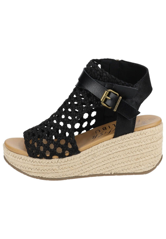 Blowfish Sandalen Lederimitat/Textil Schwarz