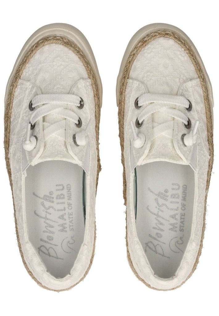 Blowfish Slipper Textil Weiß