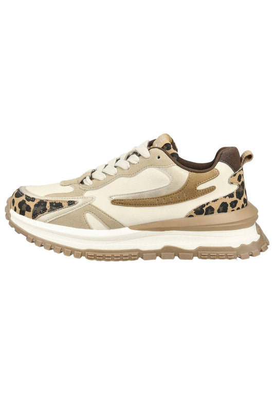 Blowfish Sneaker Lederimitat Weiß/Beige