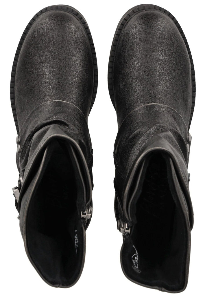 Blowfish Stiefel Lederimitat Schwarz Warmfutter