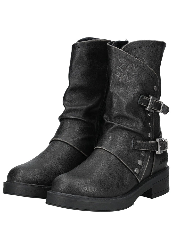 Blowfish Stiefel Lederimitat Schwarz Warmfutter