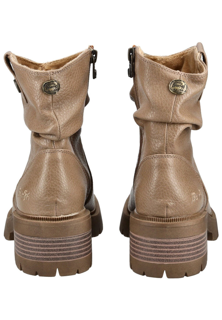 Blowfish Stiefelette Lederimitat Cream Warmfutter
