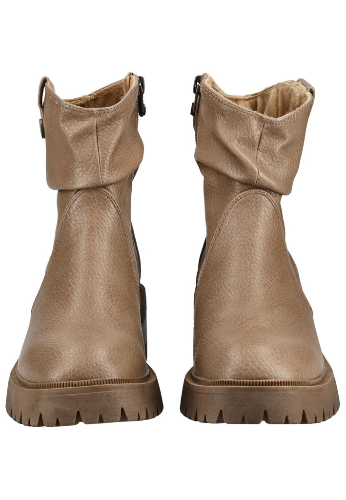 Blowfish Stiefelette Lederimitat Cream Warmfutter