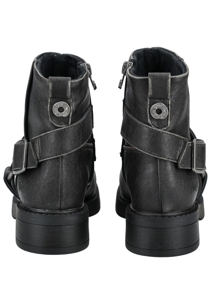 Blowfish Stiefelette Lederimitat Schwarz