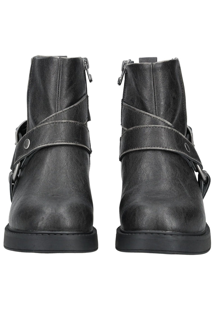 Blowfish Stiefelette Lederimitat Schwarz