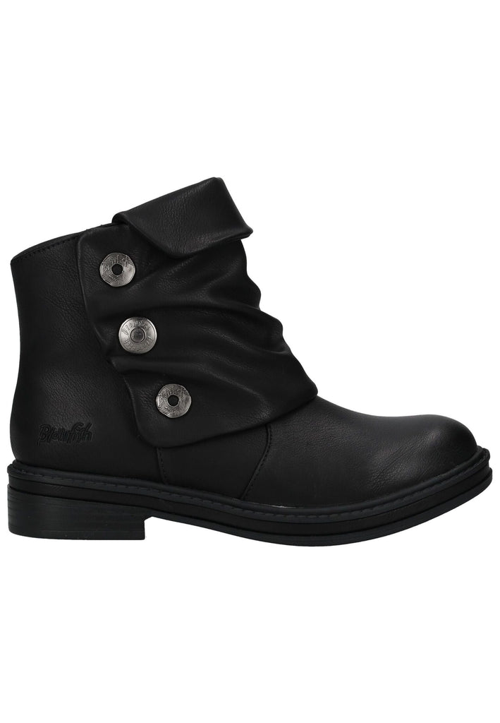 Blowfish Stiefelette Lederimitat Schwarz