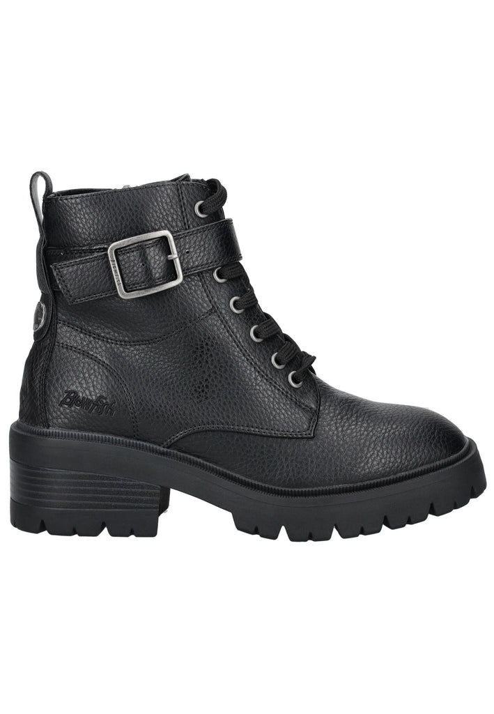 Blowfish Stiefelette Lederimitat Schwarz Warmfutter