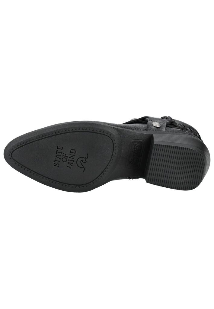 Blowfish Stiefelette Lederimitat Schwarz Warmfutter