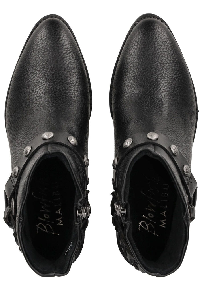 Blowfish Stiefelette Lederimitat Schwarz Warmfutter