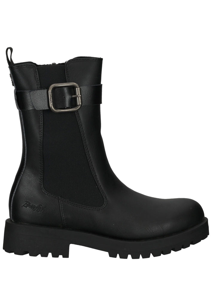 Blowfish Stiefelette Lederimitat Schwarz Warmfutter