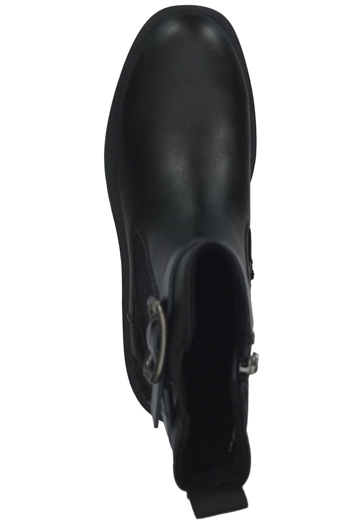 Blowfish Stiefelette Lederimitat Schwarz Warmfutter
