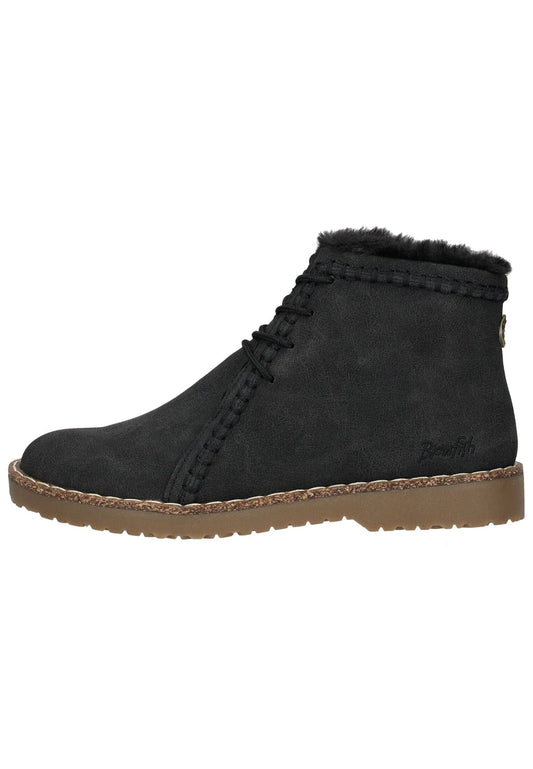 Blowfish Stiefelette Lederimitat Schwarz Warmfutter