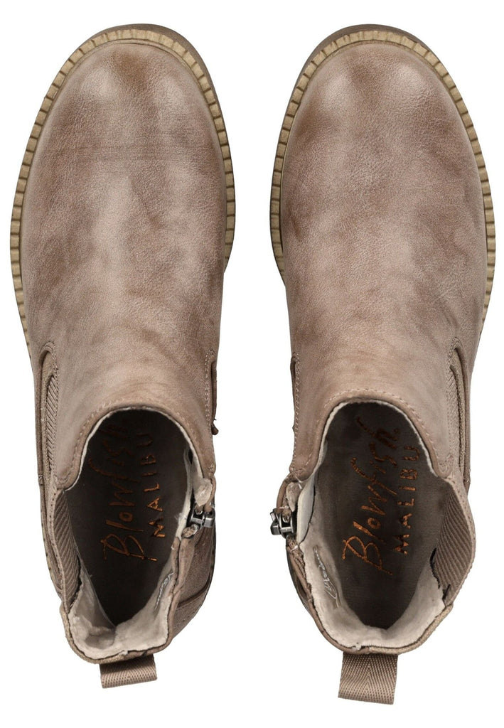 Blowfish Stiefelette Lederimitat/Textil Beige Warmfutter