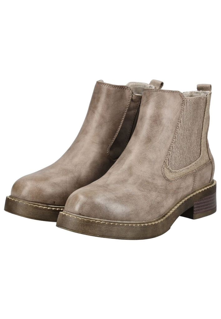 Blowfish Stiefelette Lederimitat/Textil Beige Warmfutter