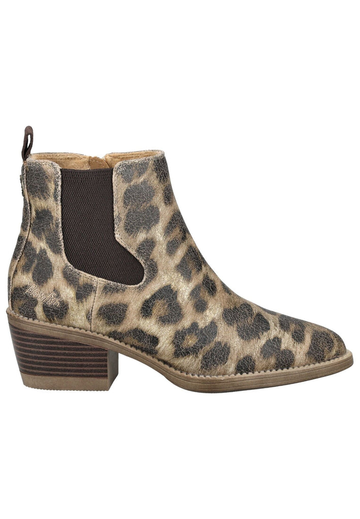 Blowfish Stiefelette Lederimitat/Textil Leopard Warmfutter