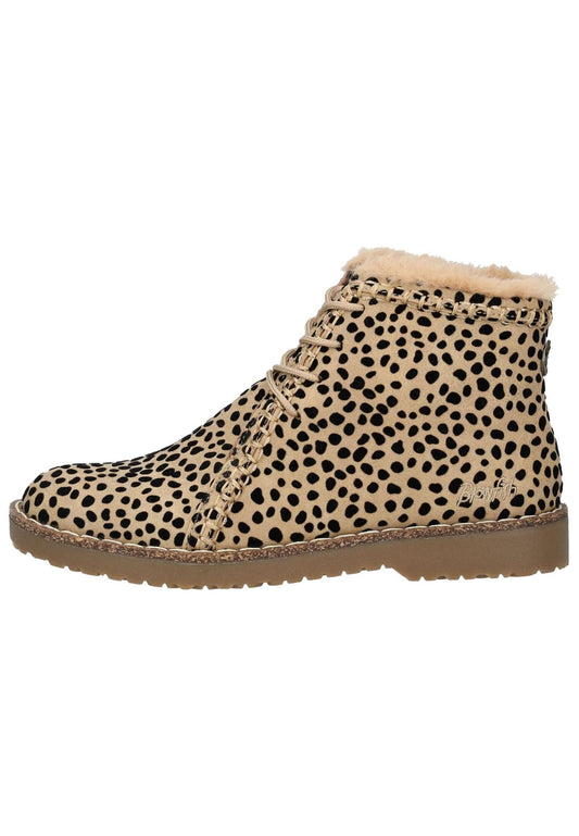 Blowfish Stiefelette Lederimitat/Textil Leopard Warmfutter