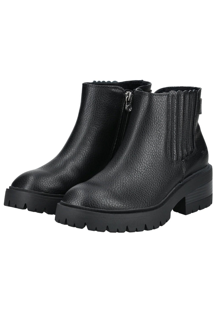 Blowfish Stiefelette Lederimitat/Textil Schwarz