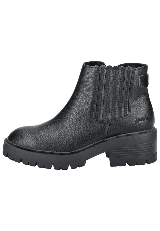 Blowfish Stiefelette Lederimitat/Textil Schwarz