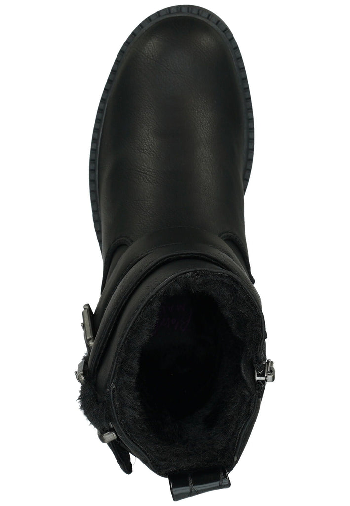 Blowfish Stiefelette Lederimitat/Textil Schwarz Warmfutter