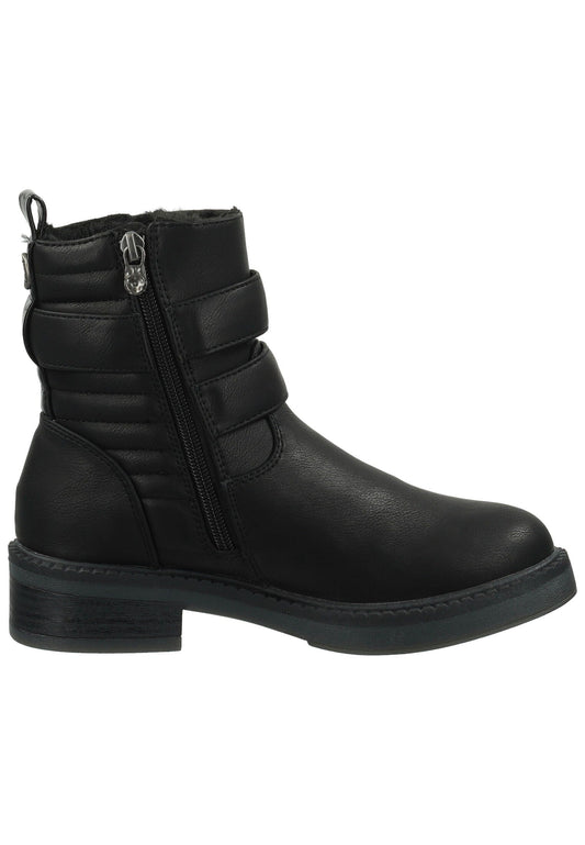 Blowfish Stiefelette Lederimitat/Textil Schwarz Warmfutter