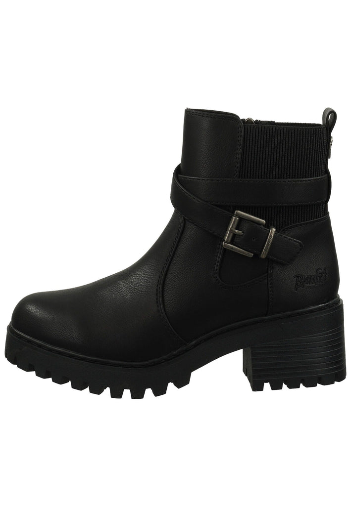Blowfish Stiefelette Lederimitat/Textil Schwarz Warmfutter