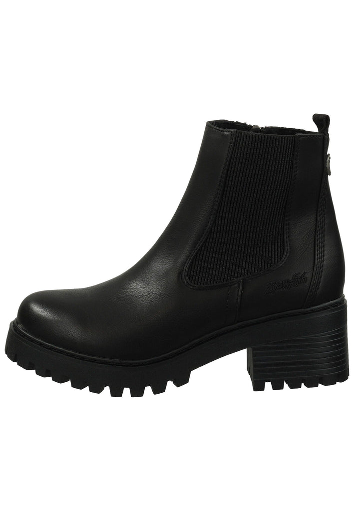 Blowfish Stiefelette Lederimitat/Textil Schwarz Warmfutter