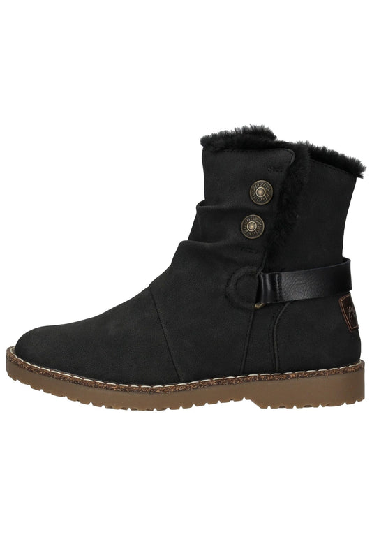 Blowfish Stiefelette Lederimitat/Textil Schwarz Warmfutter