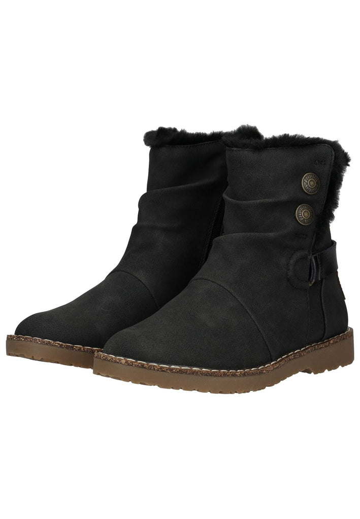 Blowfish Stiefelette Lederimitat/Textil Schwarz Warmfutter