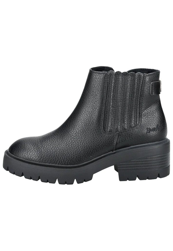 Stiefeletten Blowfish Stiefelette Lederimitat/Textil Schwarz