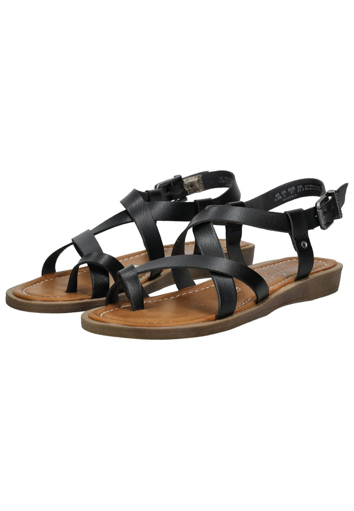 Blowfish Zehensteg Lederimitat Schwarz