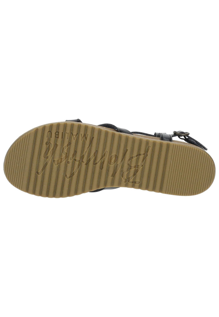 Blowfish Zehensteg Lederimitat Schwarz