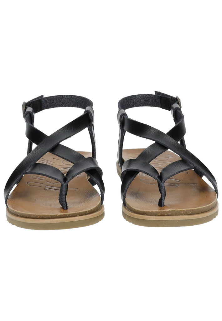 Blowfish Zehensteg Lederimitat Schwarz