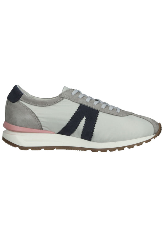 BRAX Sneaker Leder/Nylon Grau/Navy