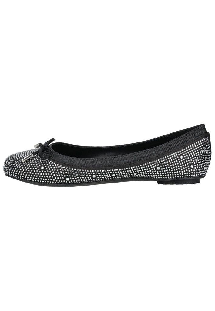 Ballerinas Buffalo Ballerinas Lederimitat/Textil Schwarz/Silber