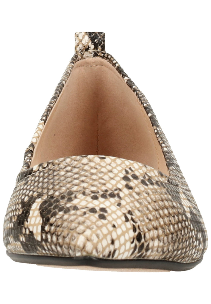 Buffalo Ballerinas Leder Beige