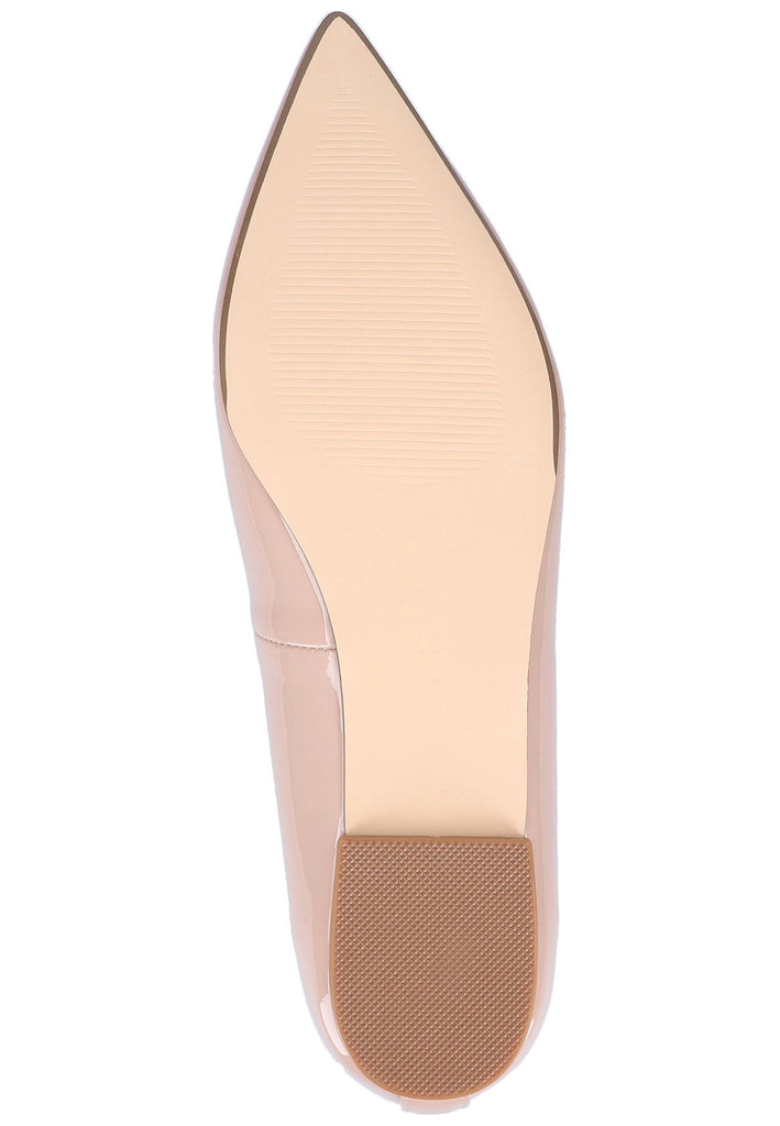 Buffalo Ballerinas Lederimitat Rosa