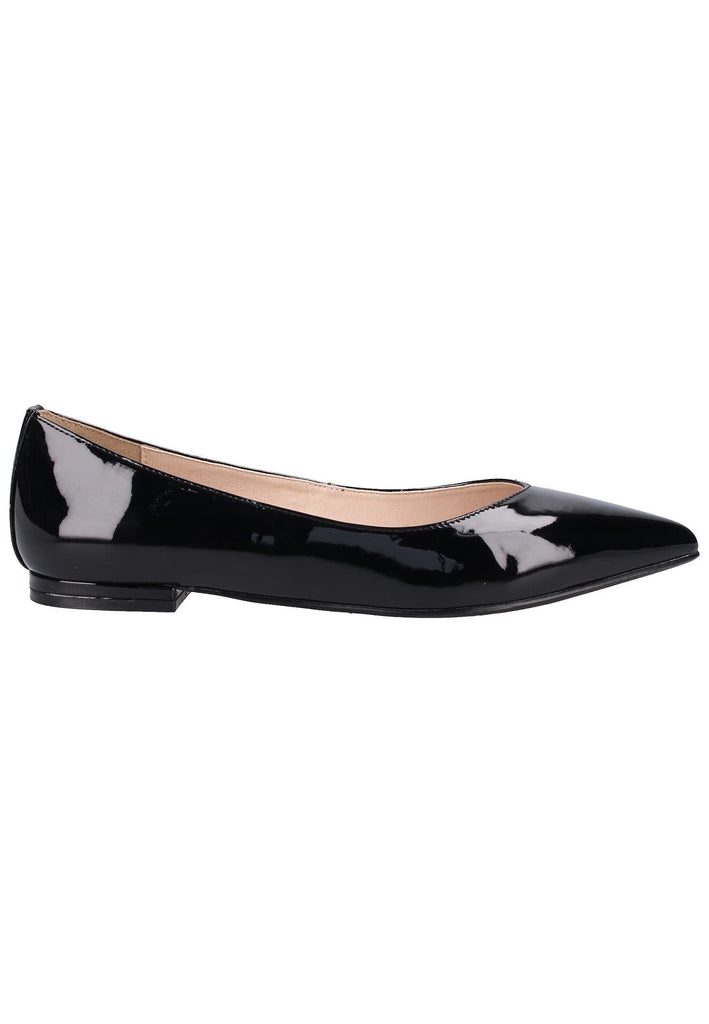 Buffalo Ballerinas Lederimitat Schwarz